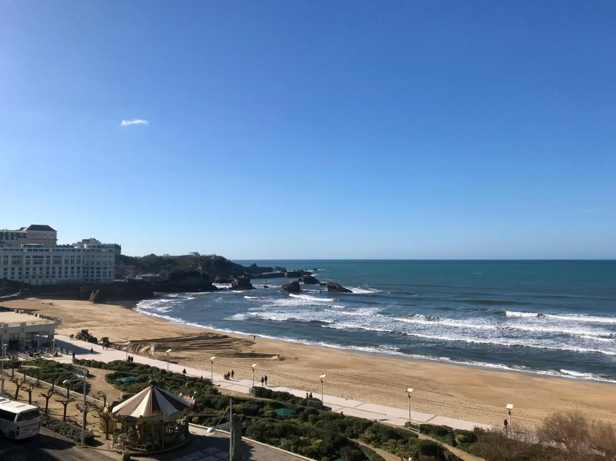 L'Ocean A Perte De Vue, La Grande Plage A Vos Pieds Биарриц Экстерьер фото
